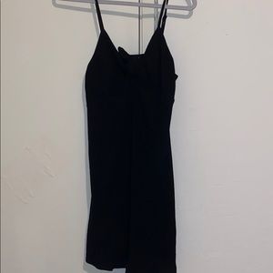 black sun dress